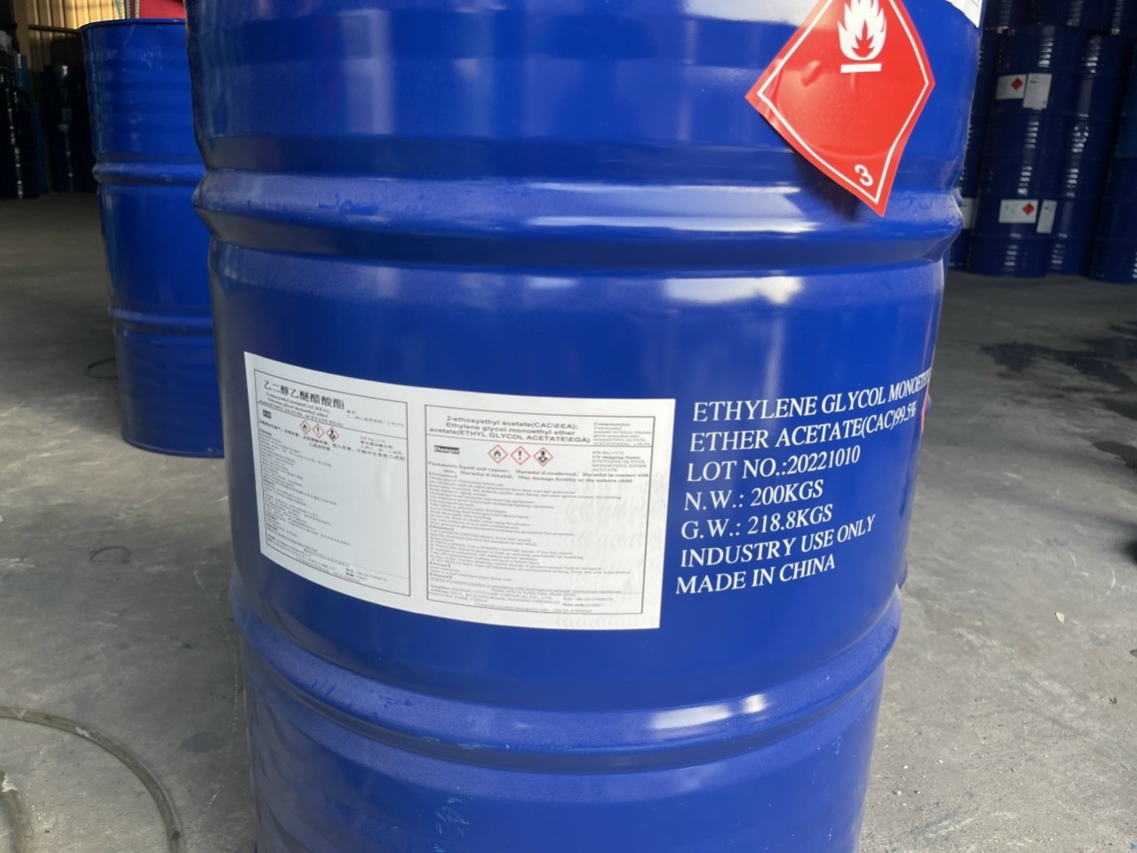 Cellosolve Acetate (CAC) - Ethylene glycol mono ethyl acetate