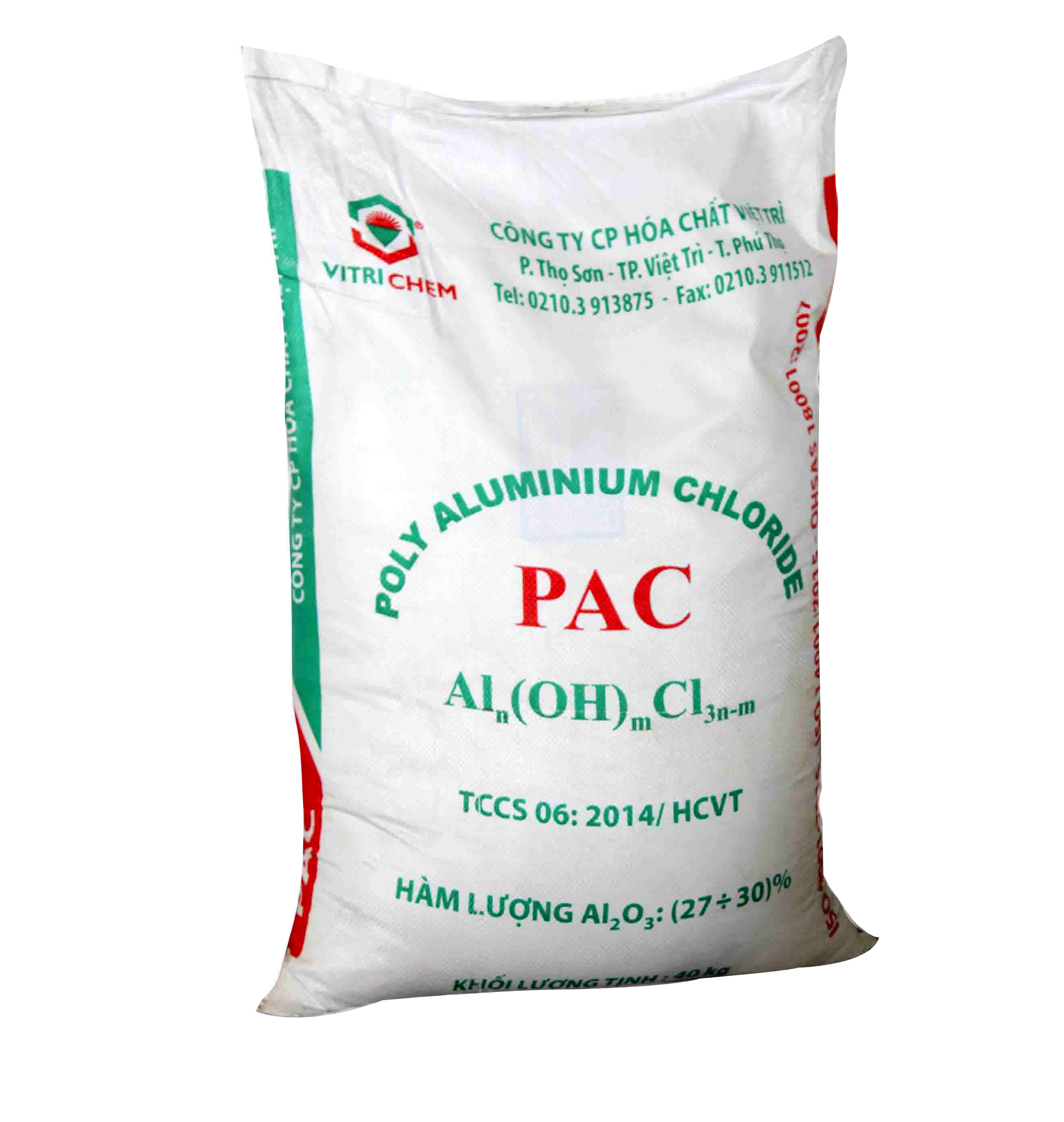 PAC Việt Trì, 25kg/bao